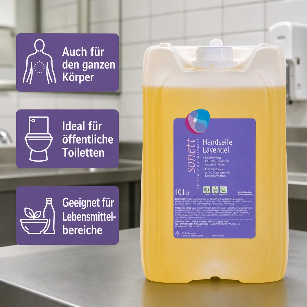SONETT Handseife Lavendel 10 Liter