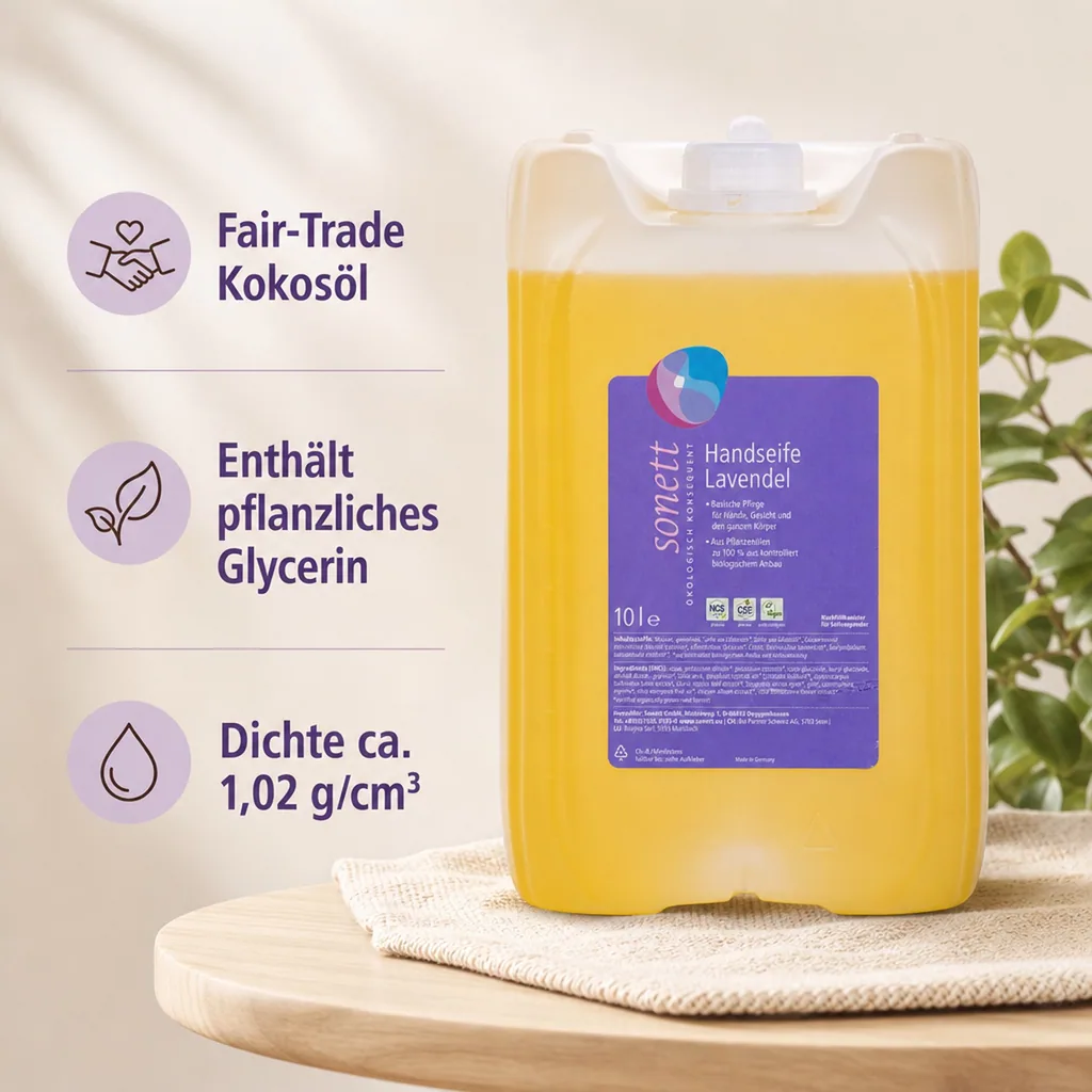 SONETT Handseife Lavendel 10 Liter