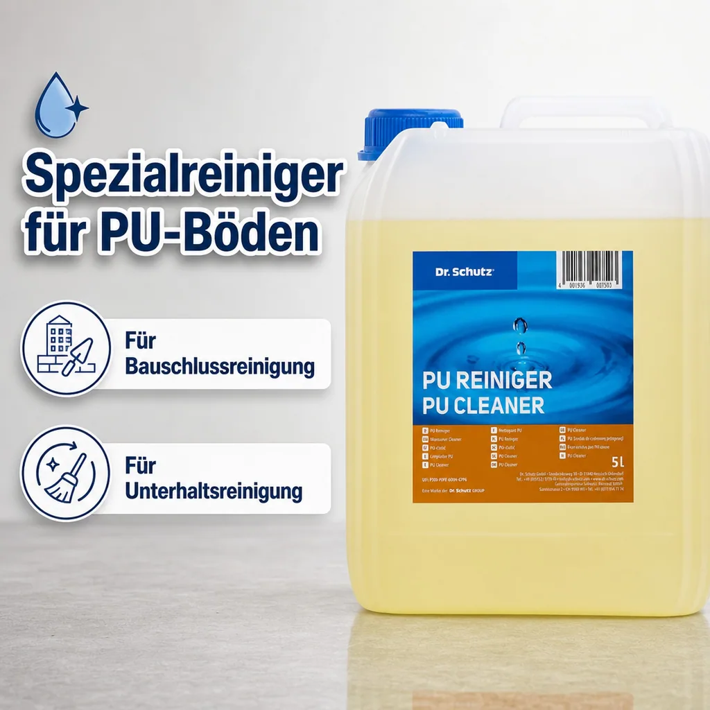 DR. SCHUTZ PU Reiniger 5 Liter für 5000m²