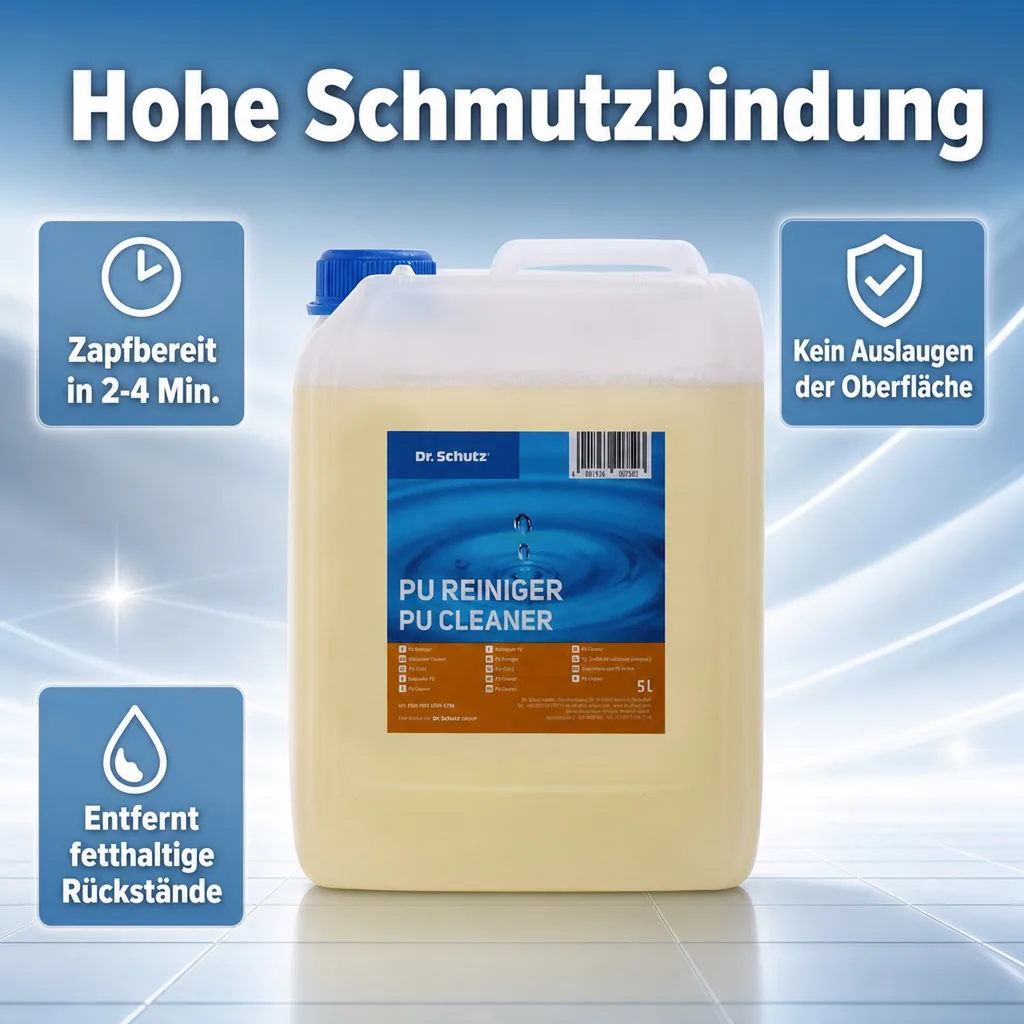 DR. SCHUTZ PU Reiniger 5 Liter für 5000m²
